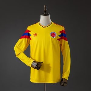 Camiseta Colombia 1990 1º equipación larga
