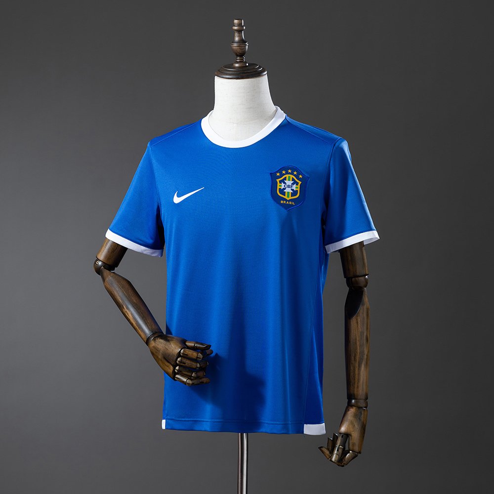 Camiseta Brasil 2006 2º equipación