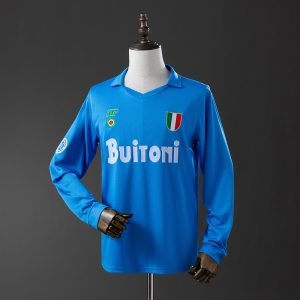 Camiseta Napoli 87/88 1º equipación larga