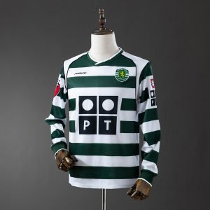 Camiseta Sporting Lisboa 02/03 1º equipación larga