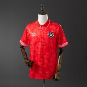 Camiseta Gales 1990 1º equipación