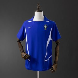 Camiseta Brasil 2002 2º equipación