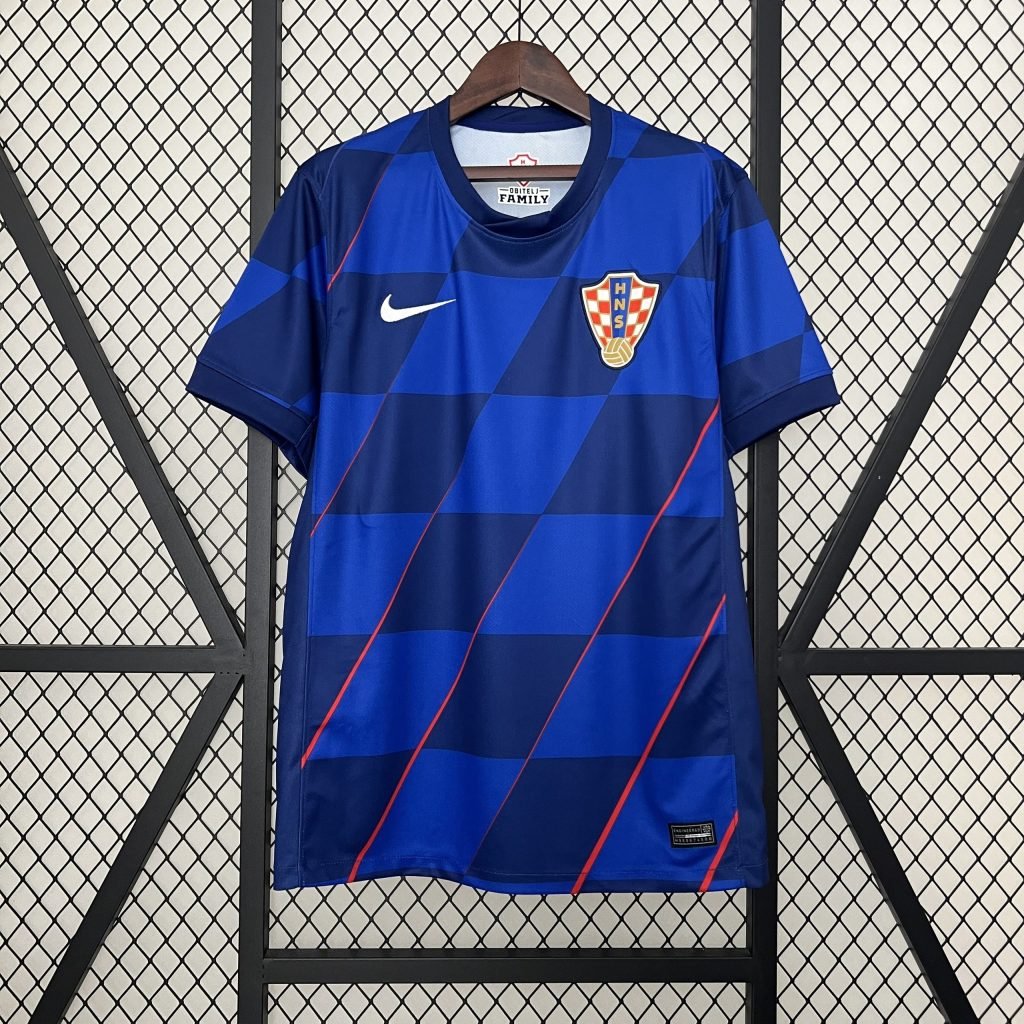 Camiseta Croacia 2024 2º equipación
