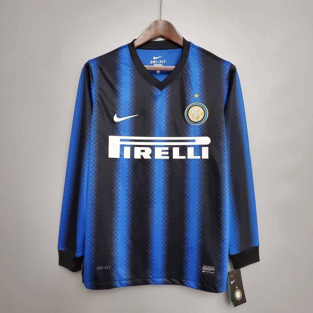 Camiseta Inter de Milán 10/11 1º equipación larga