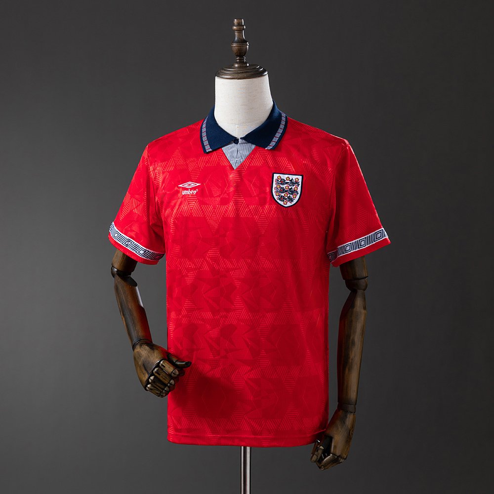Camiseta Inglaterra 1990 2º equipación