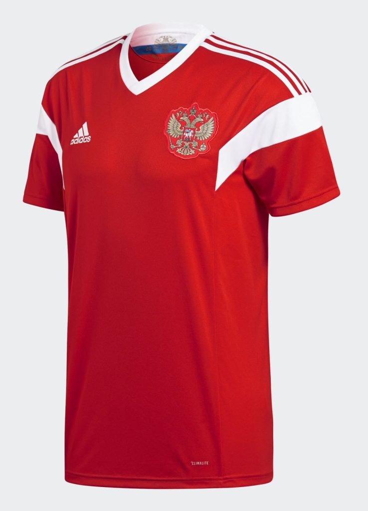 Camiseta Rusia 2018 1º equipación