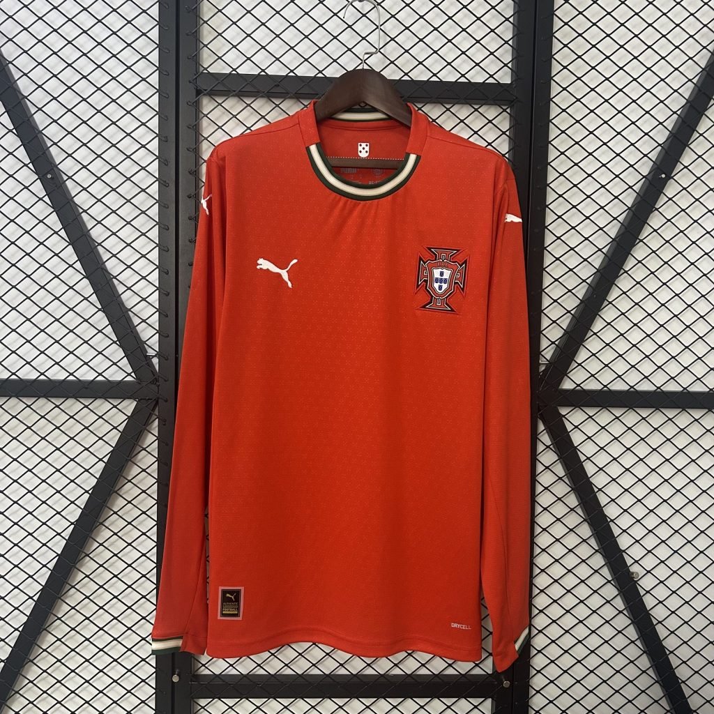Camiseta Portugal 2025 1º equipación larga