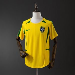 Camiseta Brasil 2002 1º equipación