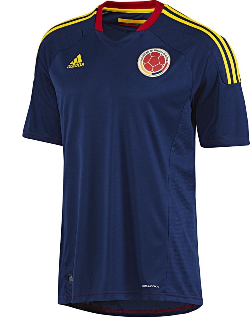Camiseta Colombia 2011 2º equipación