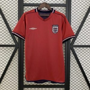 Camiseta Inglaterra 2002 2º equipación