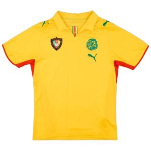 Camiseta Camerún 2008 2º equipación
