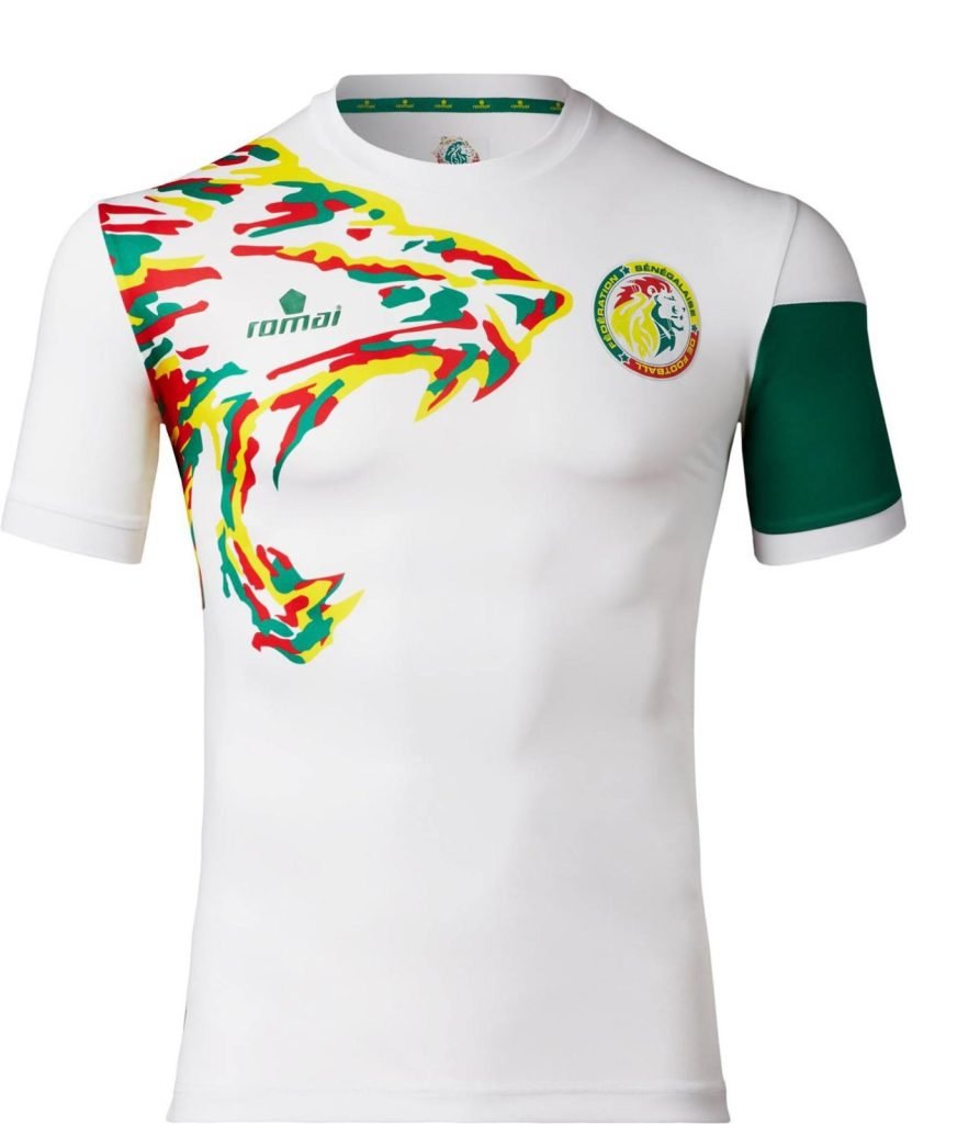 Camiseta Senegal 2017 1º equipación