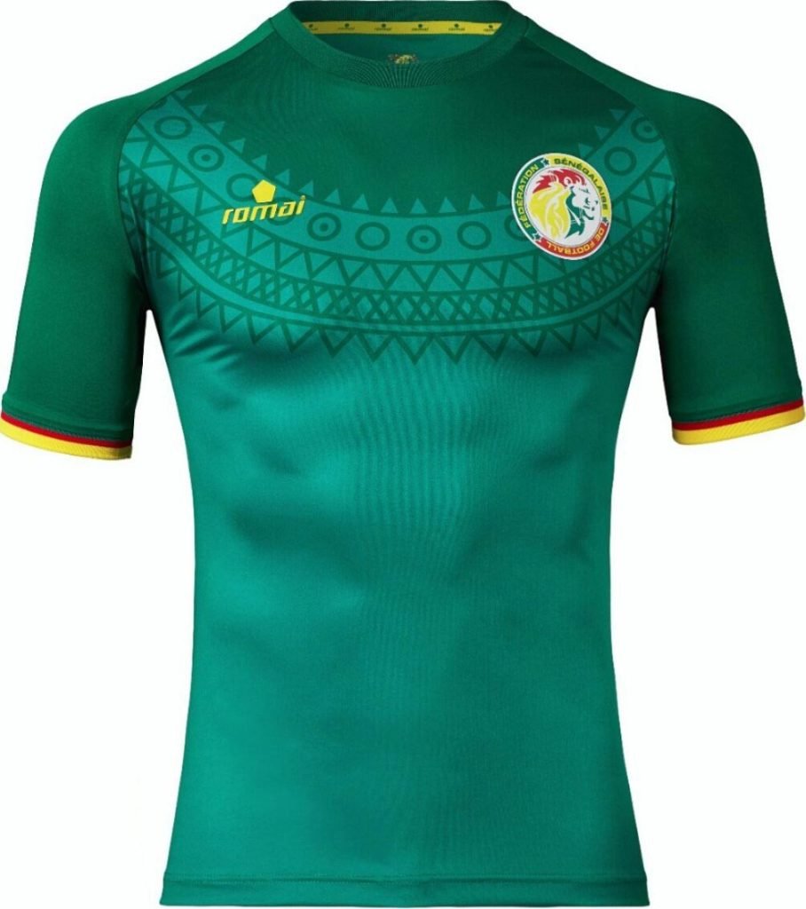 Camiseta Senegal 2017 2º equipación