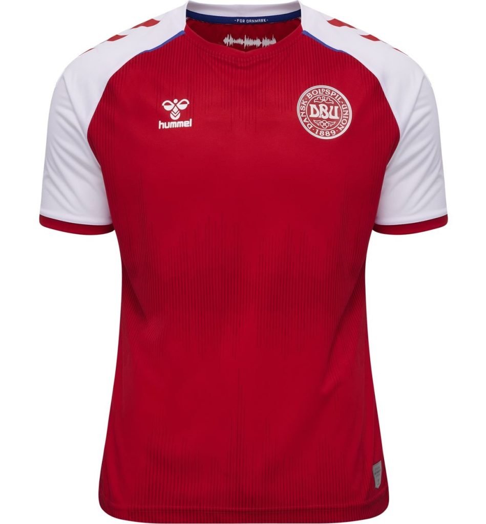 Camiseta Dinamarca 2020 1º equipación