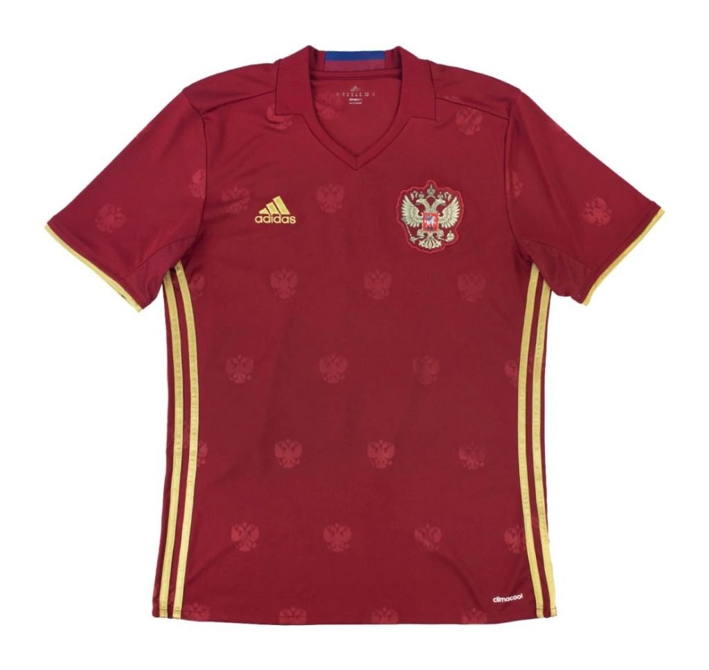 Camiseta Rusia 2016 1º equipación