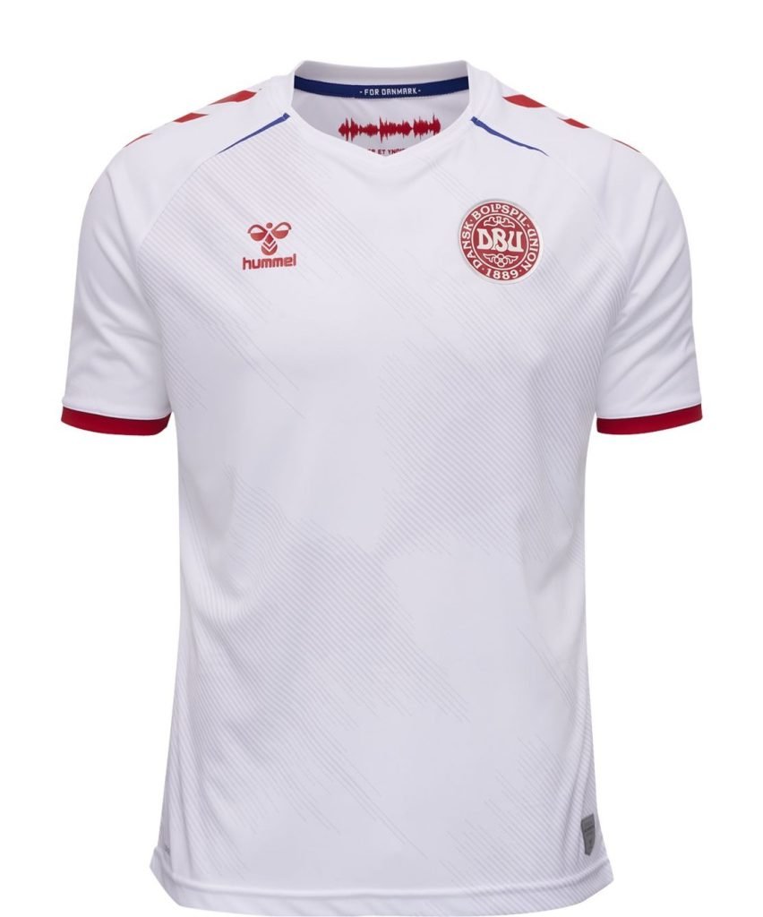 Camiseta Dinamarca 2020 2º equipación