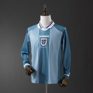 Camiseta Inglaterra 1996 2º equipación larga
