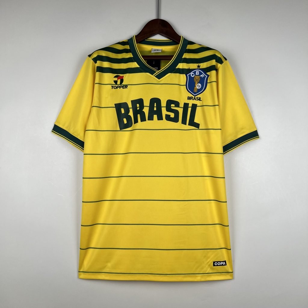 Camiseta Brasil 1984 1º equipación