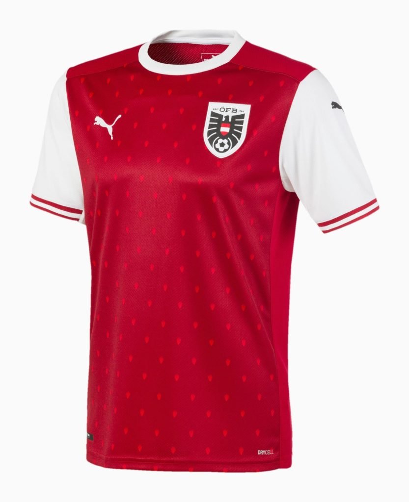 Camiseta Austria 2020 1º equipación