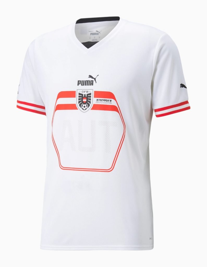 Camiseta Austria 2022 2º equipación