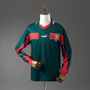 Camiseta Marruecos 1998 1º equipación larga