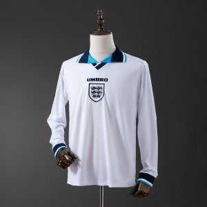 Camiseta Inglaterra 1996 1º equipación larga