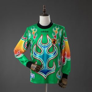 Camiseta Japón 1998 2º equipación portero larga