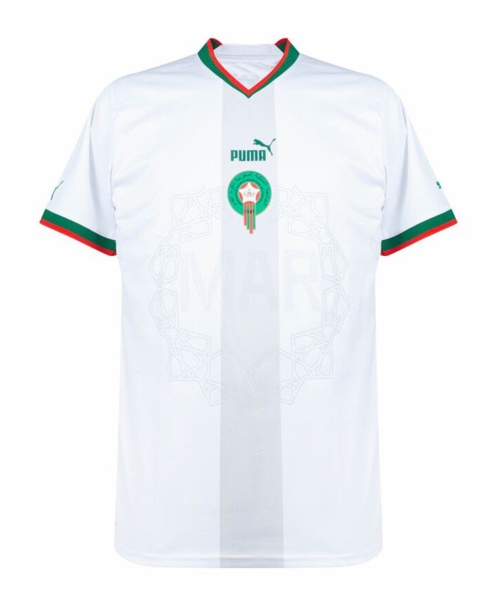 Camiseta Marruecos 2022 2º equipación