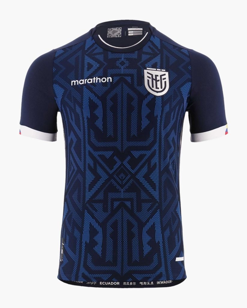Camiseta Ecuador 2022 2º equipación
