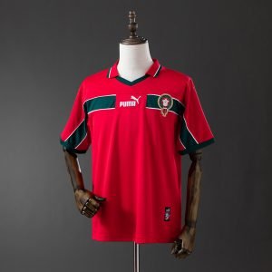 Camiseta Marruecos 1998 2º equipación