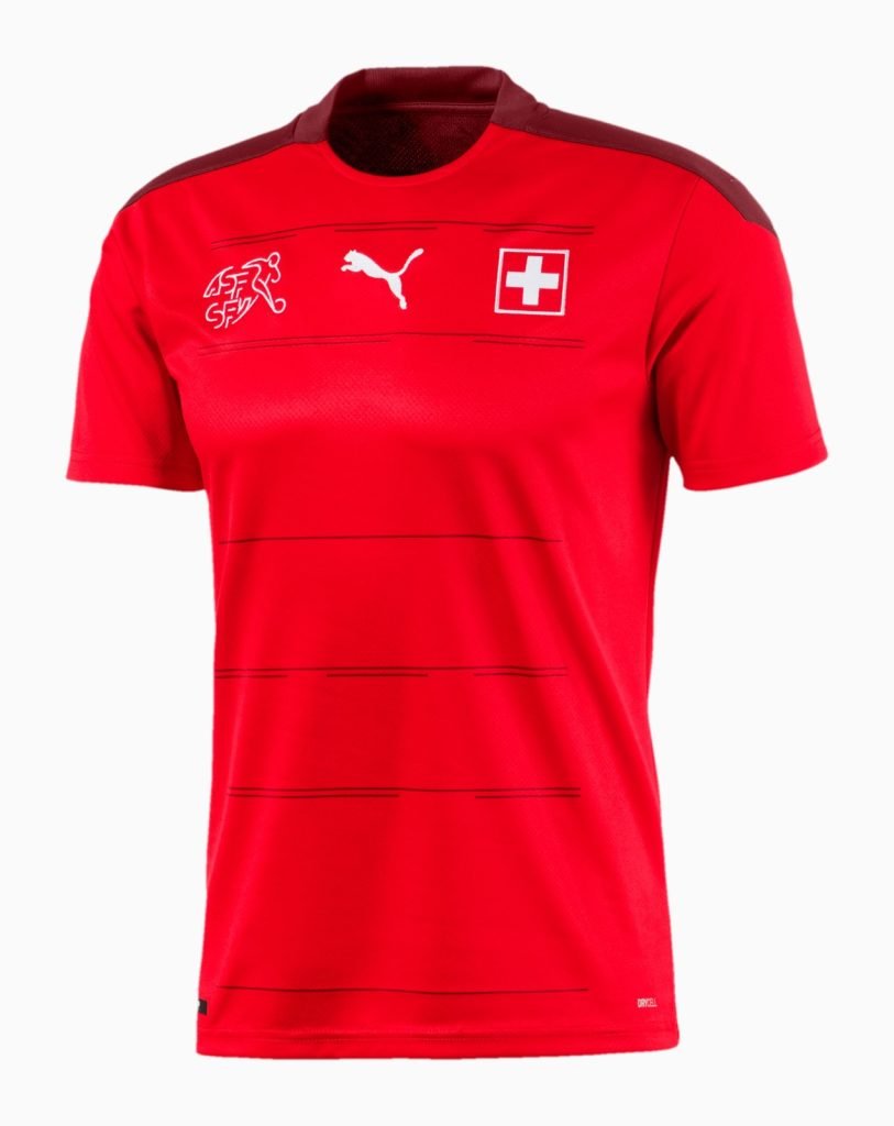 Camiseta Suiza 2020 2º equipación
