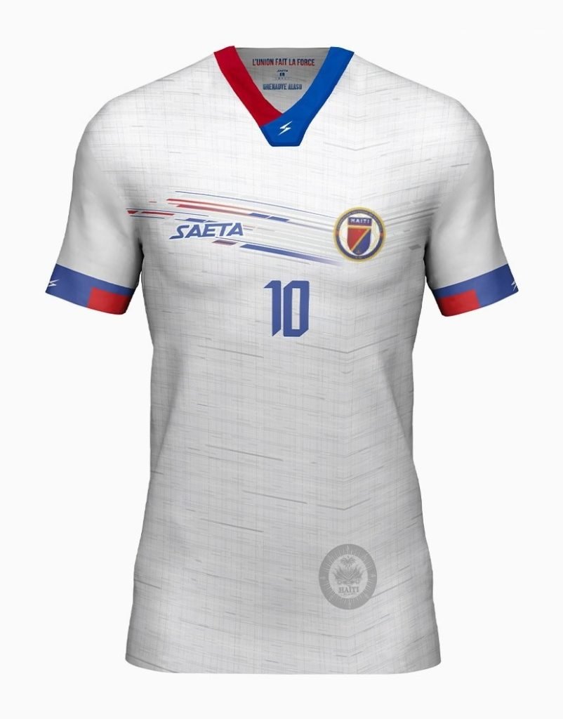 Camiseta Haití 2021 2º equipación