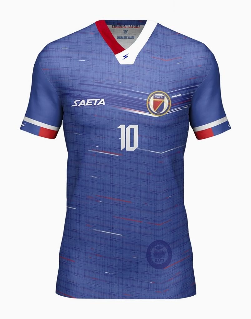 Camiseta Haití 2021 1º equipación