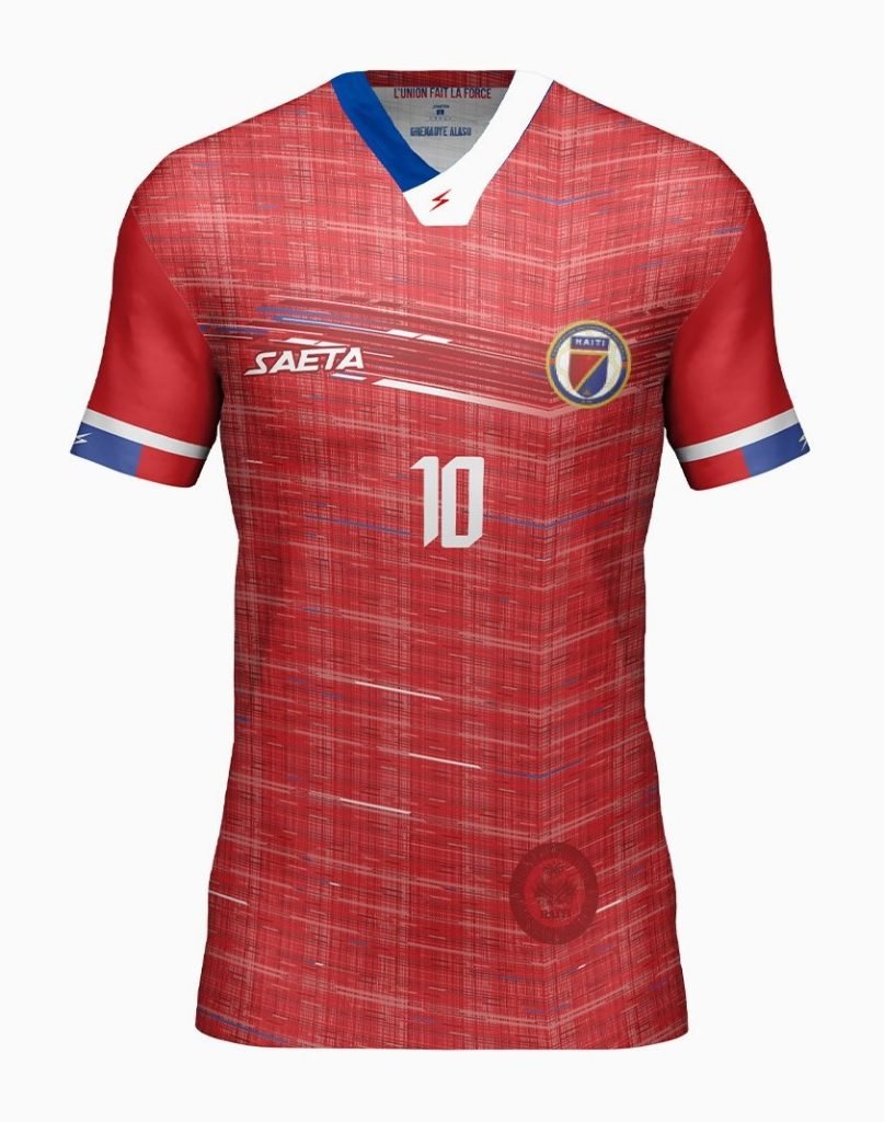 Camiseta Haití 2021 3º equipación