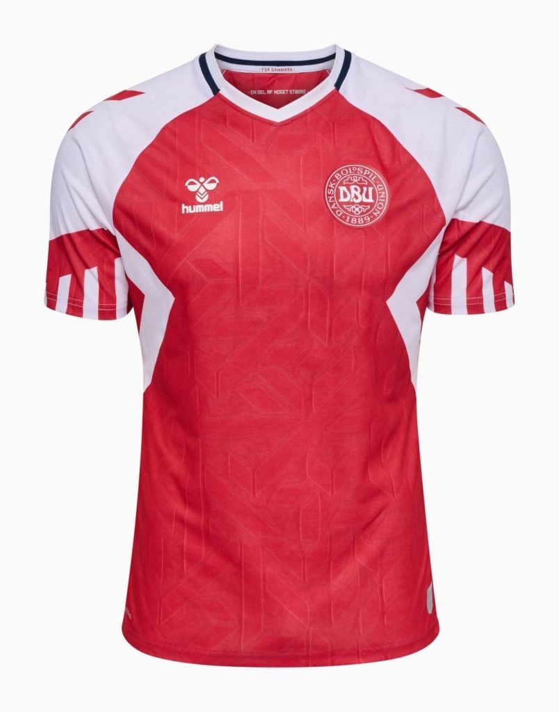 Camiseta Dinamarca 2023 1º equipación