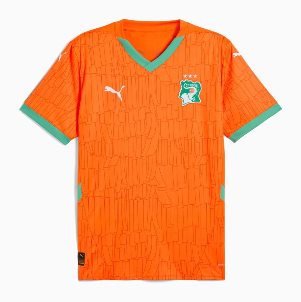 Camiseta Costa de Marfil 2025 1º equipación