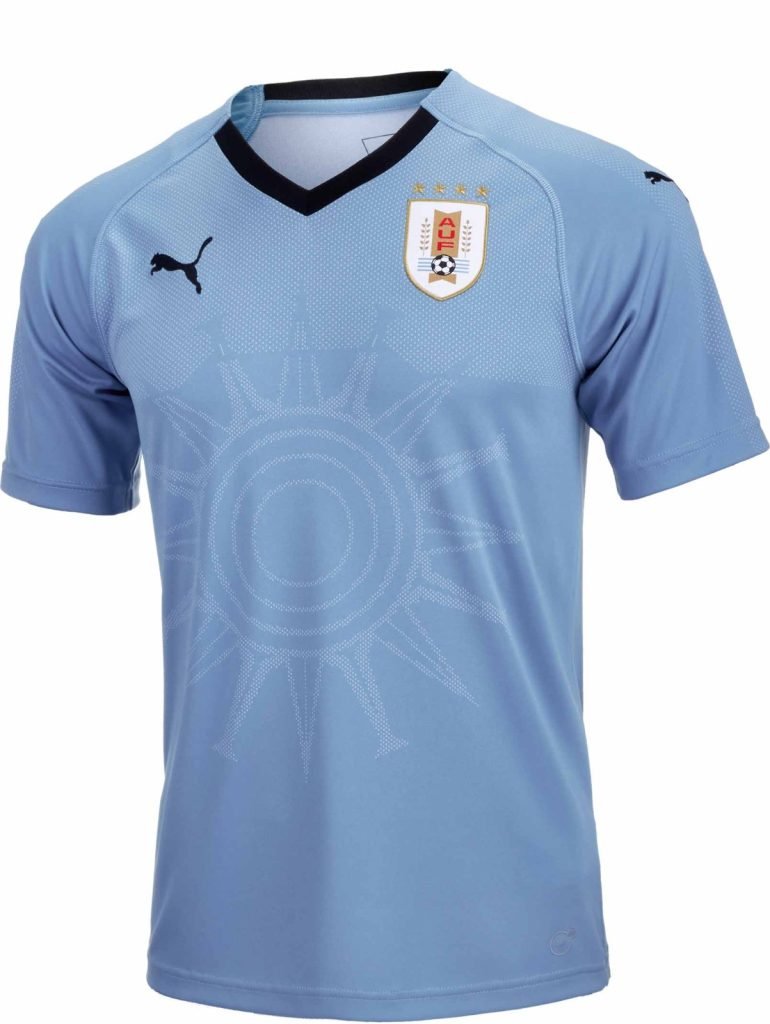 Camiseta Uruguay 2018 1º equipación