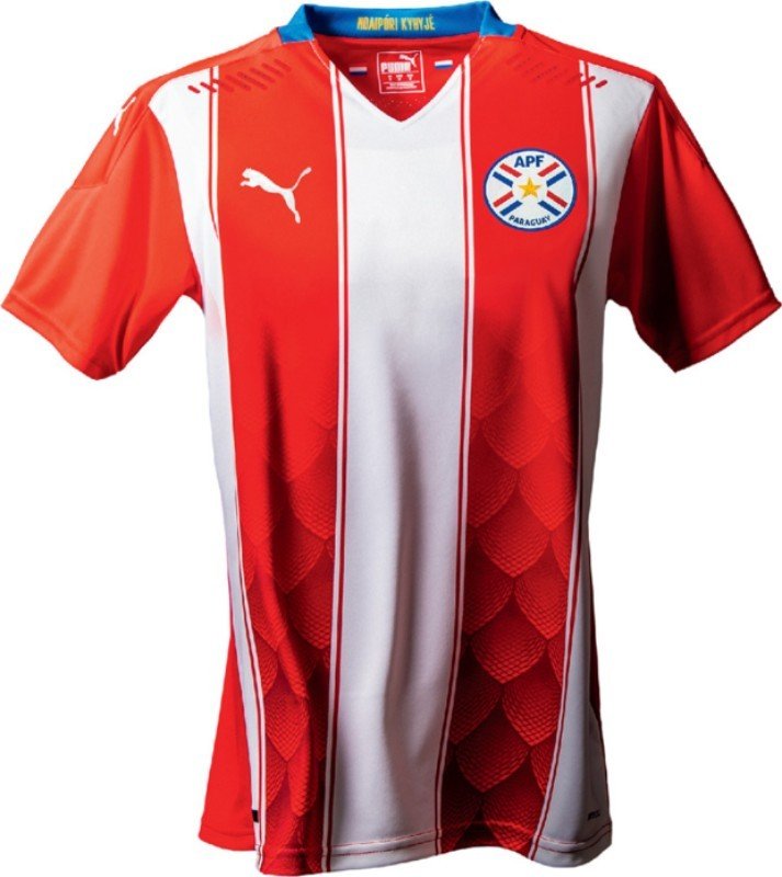 Camiseta Paraguay 2021 1º equipación
