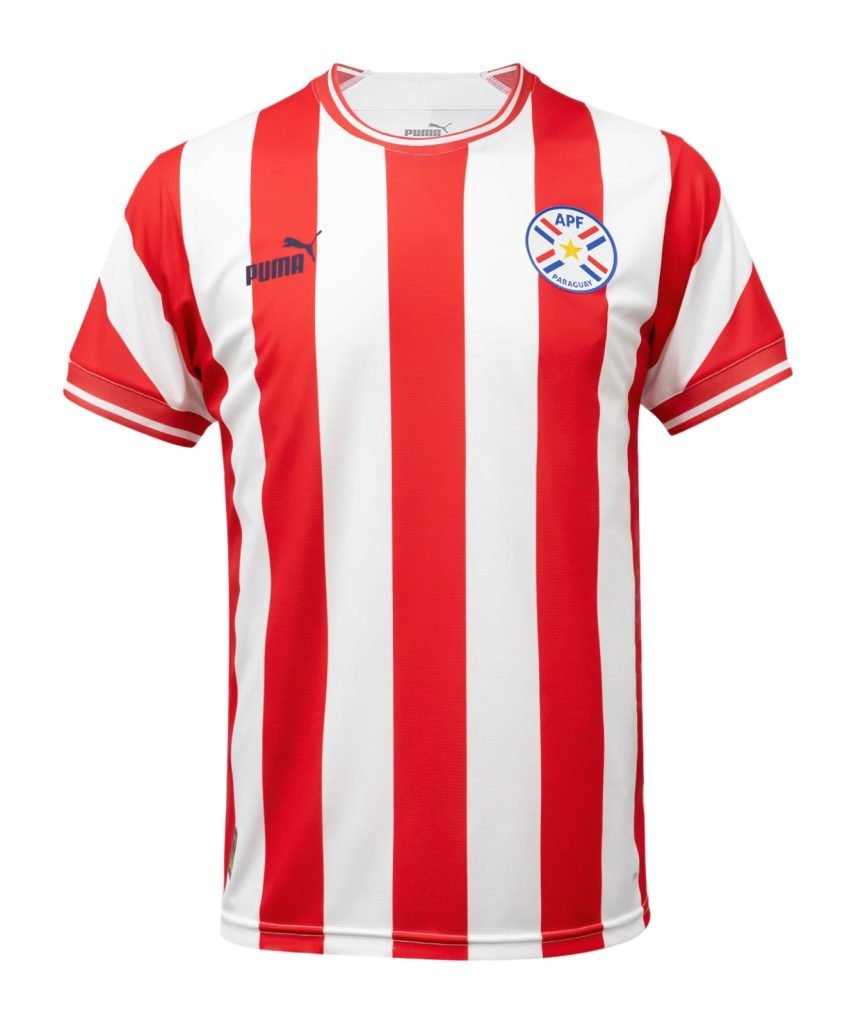 Camiseta Paraguay 2022 1º equipación