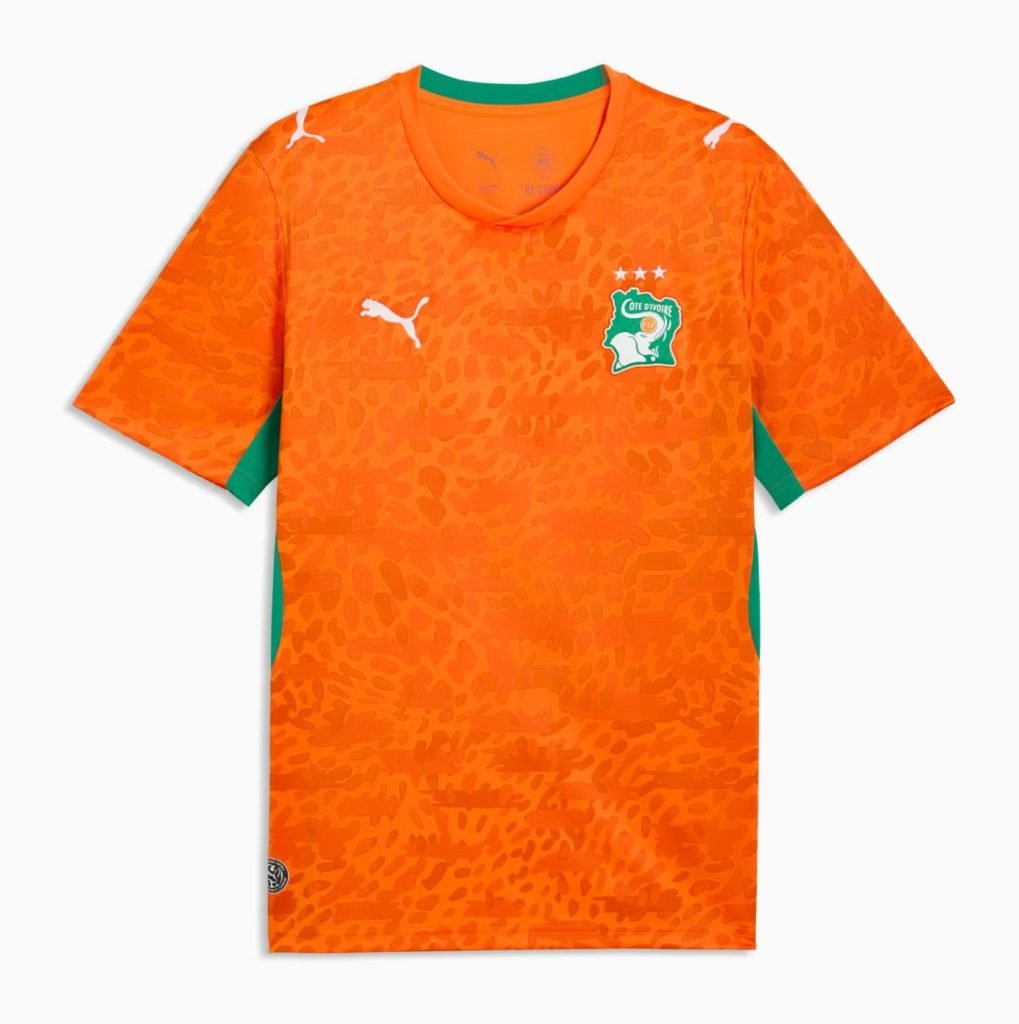 Camiseta Costa de Marfil 2026 1º equipación
