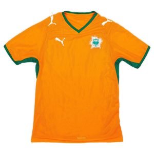 Camiseta Costa de Marfil 2008 1º equipación