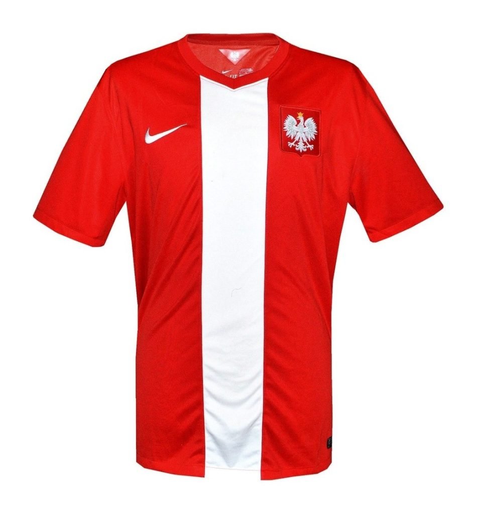 Camiseta Polonia 2014 2º equipación