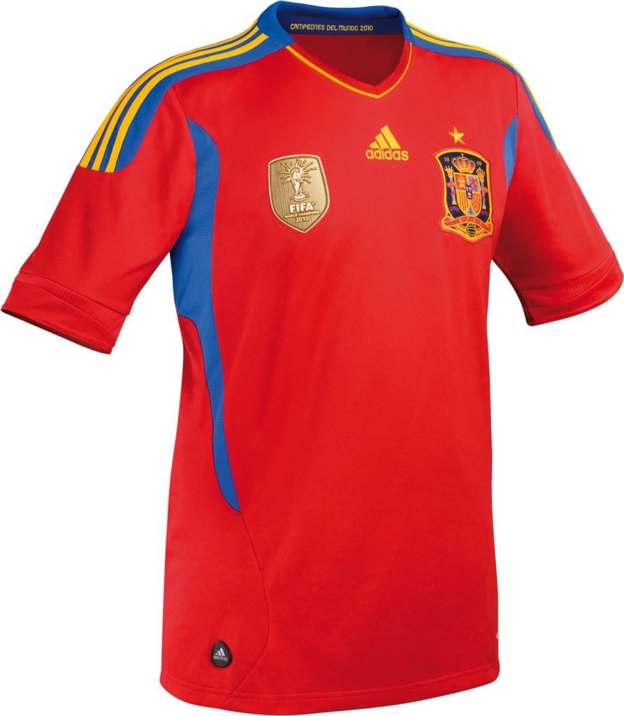 Camiseta España 2011 1º equipación