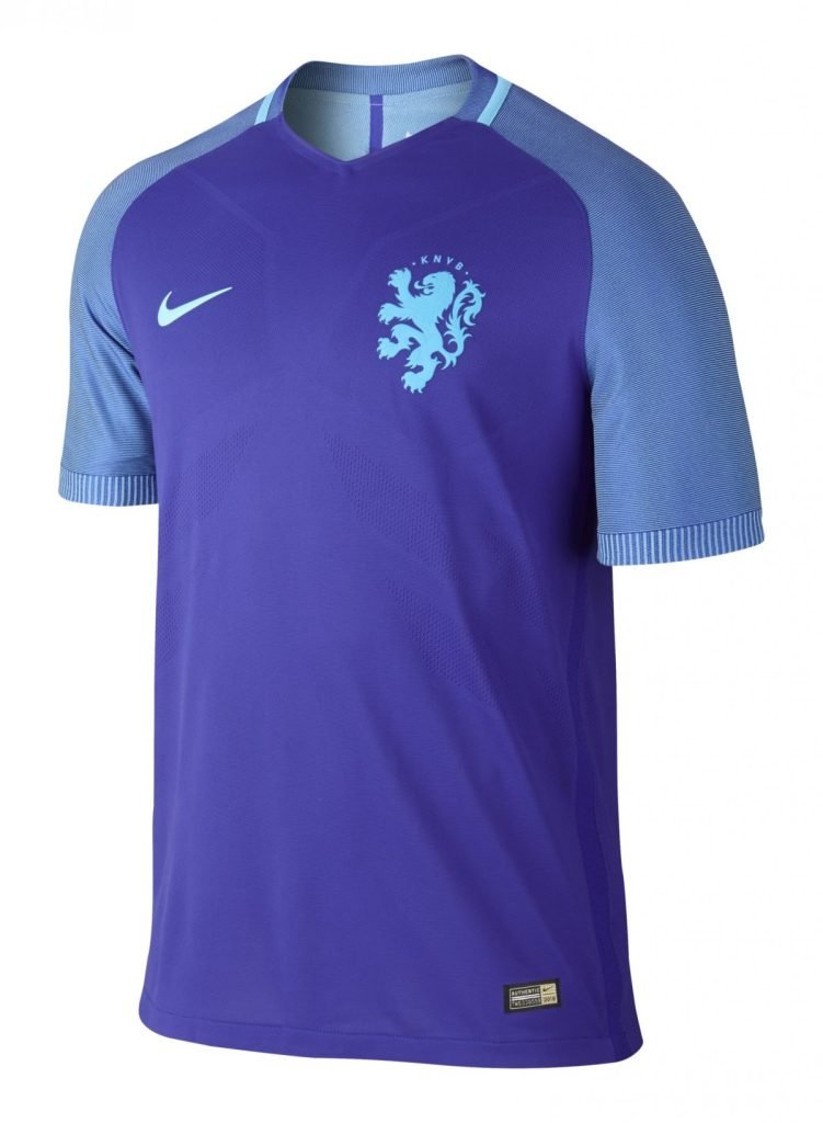 Camiseta Países Bajos 2016 2º equipación