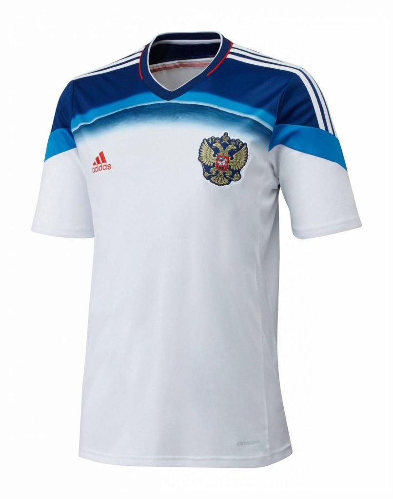 Camiseta Rusia 2014 2º equipación