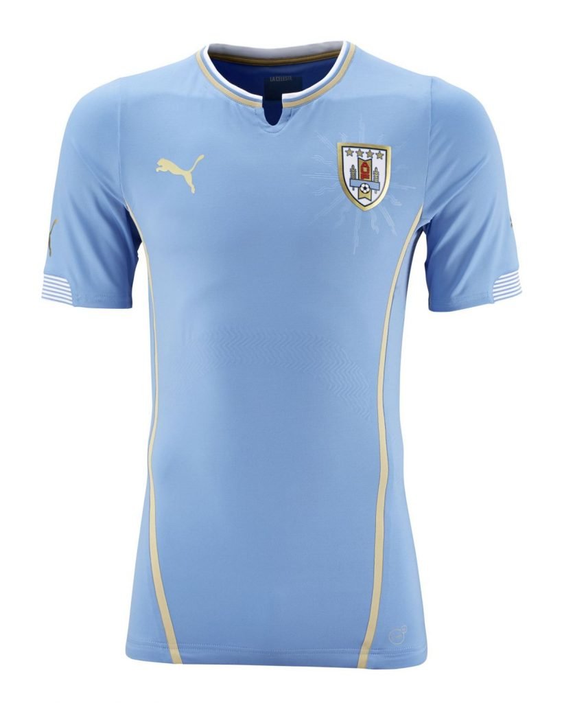 Camiseta Uruguay 2014 1º equipación