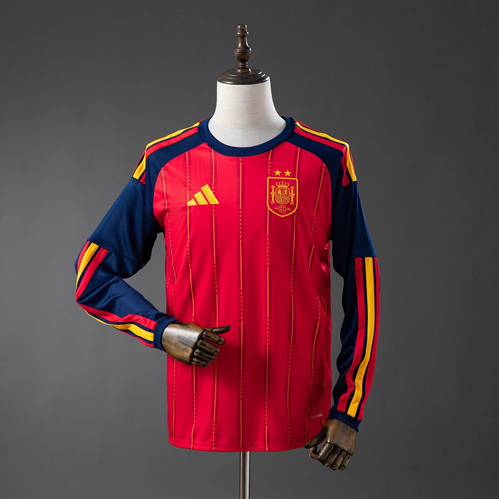 Camiseta España 2026 1º equipación larga (2 estrellas)