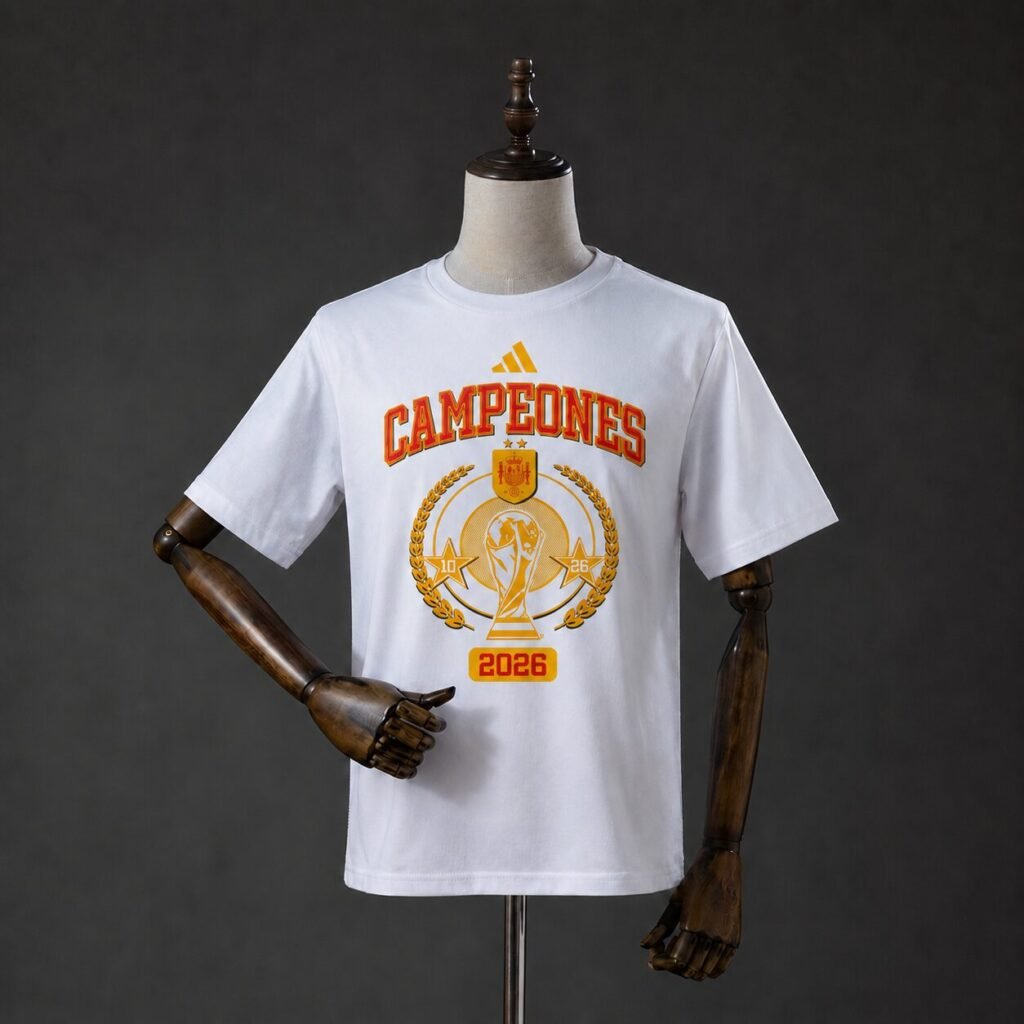 Camiseta España 2026 edición especial ganadores