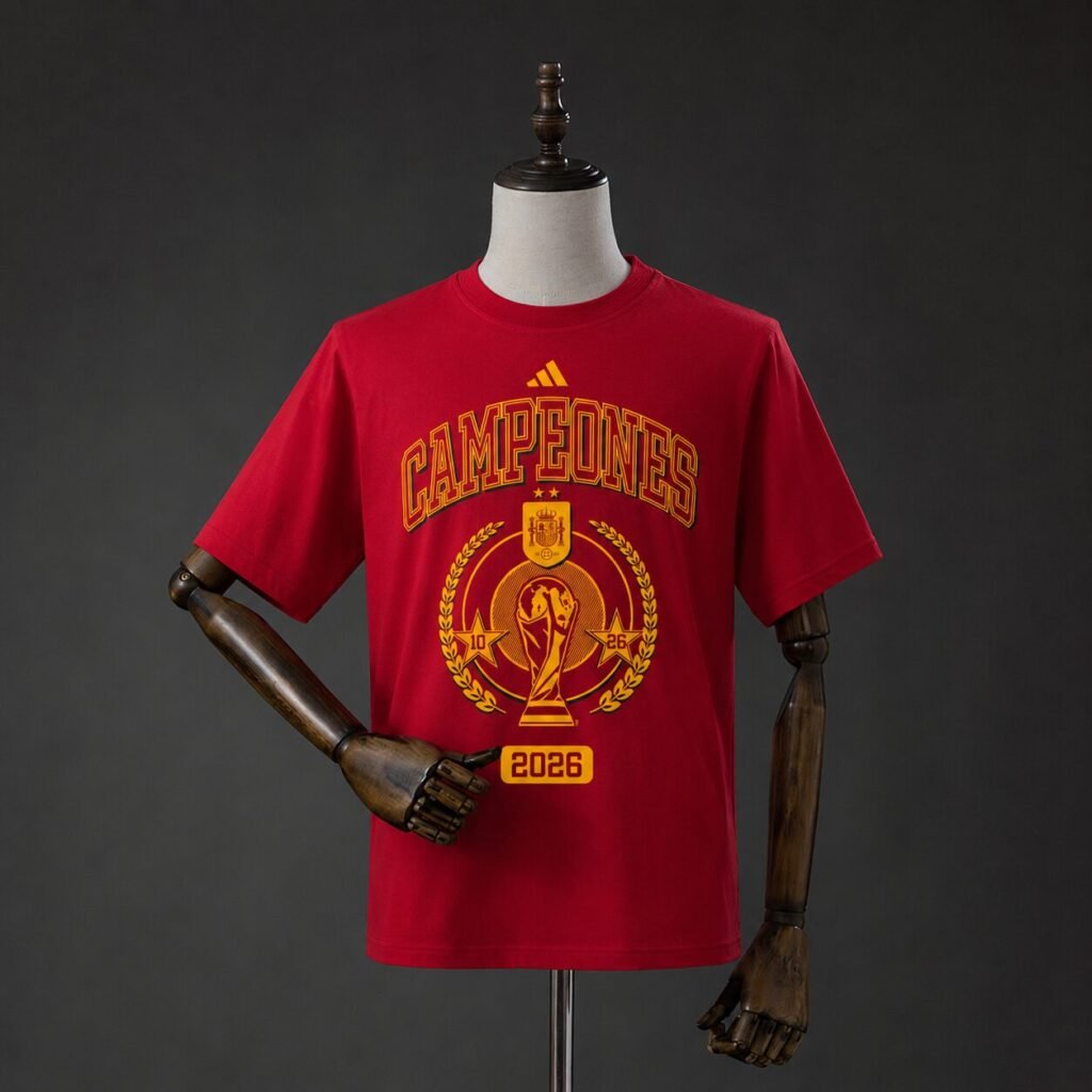 Camiseta España 2026 edición especial ganadores