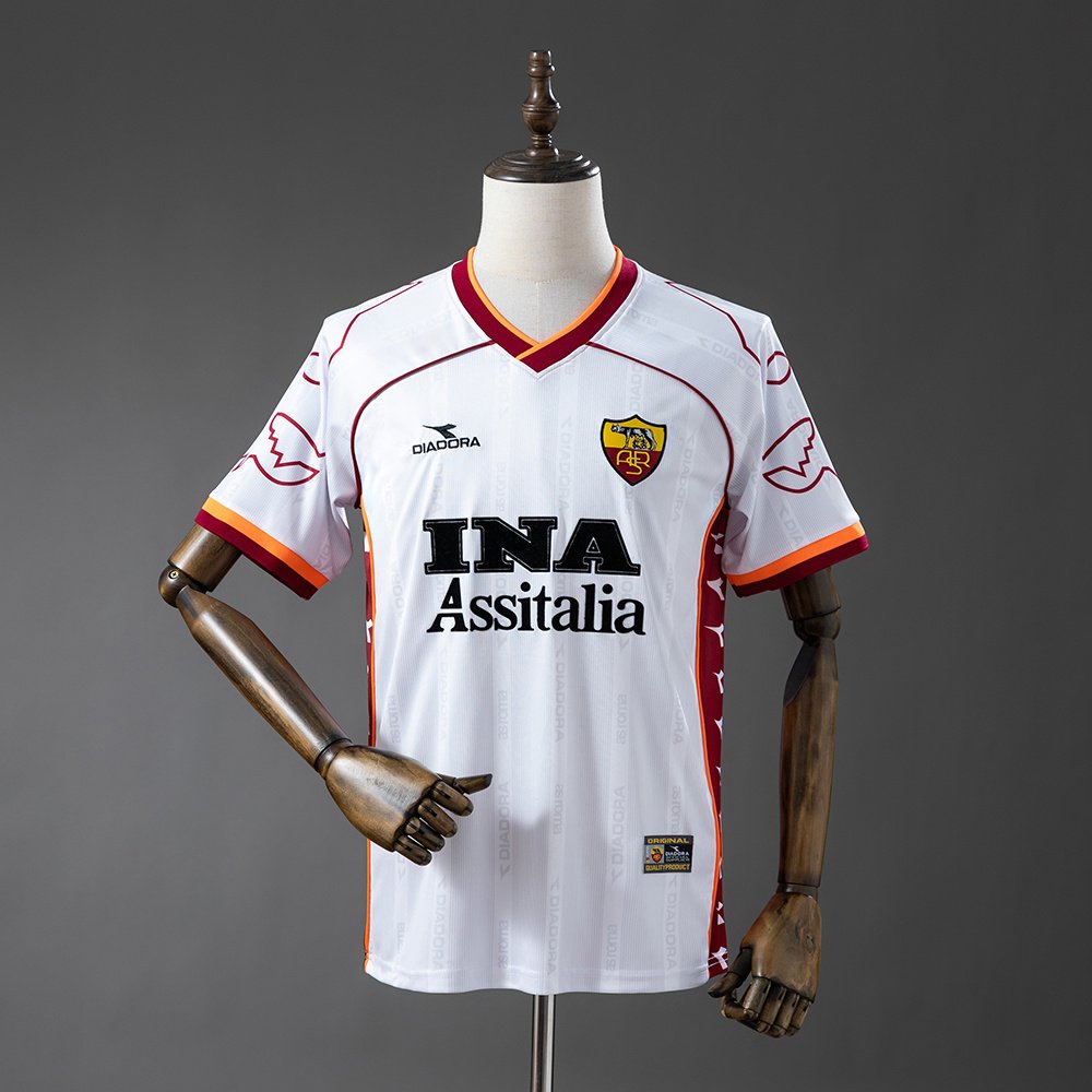 Camiseta AS Roma 99/00 2º equipación